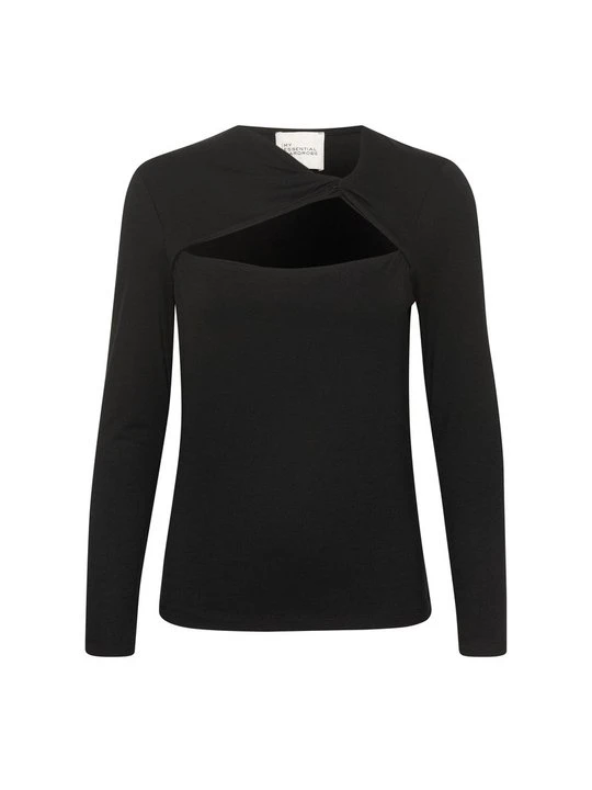 Zdjęcie produktu Bluzka z długim rękawem My Essential Wardrobe czarny