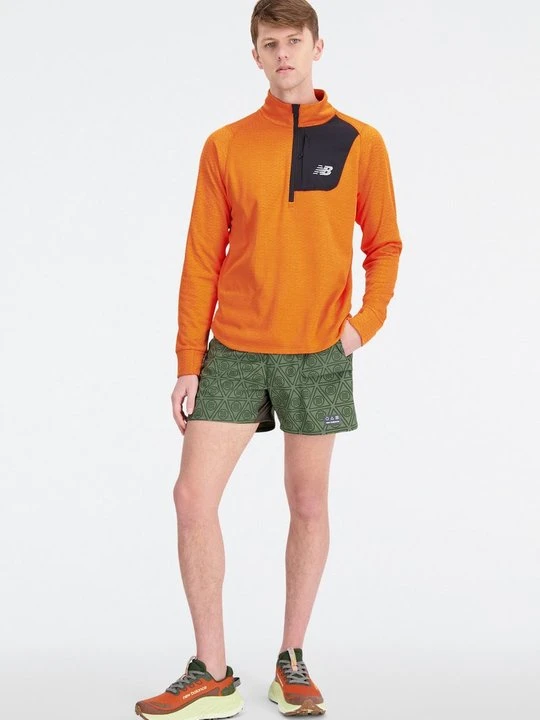 Zdjęcie produktu Bluzka z długim rękawem New Balance pomarańczowy