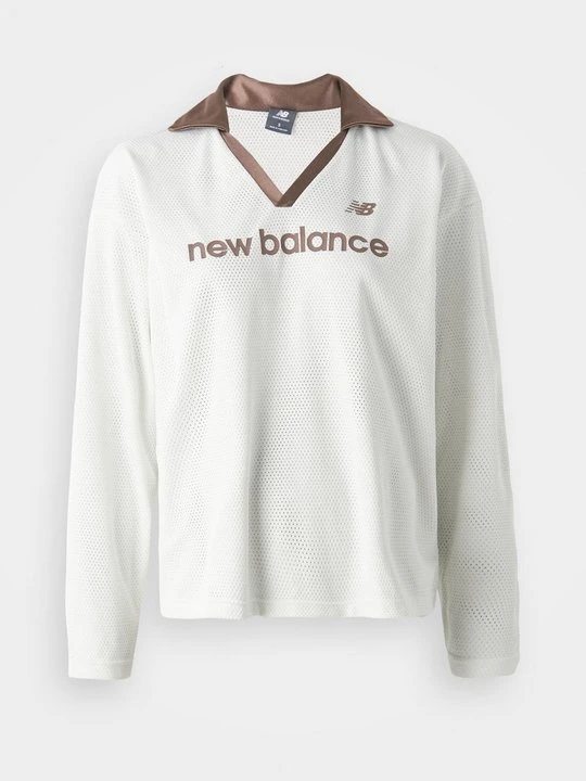 Zdjęcie produktu Bluzka z długim rękawem New Balance mleczny