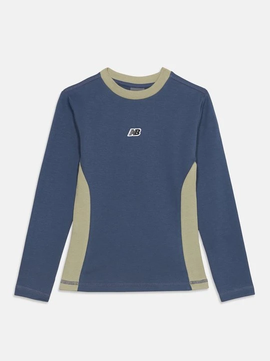 Zdjęcie produktu Bluzka z długim rękawem New Balance ciemnobrązowy