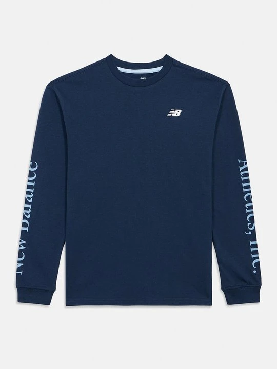 Zdjęcie produktu Bluzka z długim rękawem New Balance granatowy