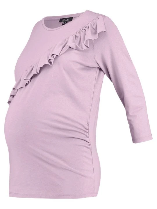 Zdjęcie produktu Bluzka z długim rękawem New Look fioletowy