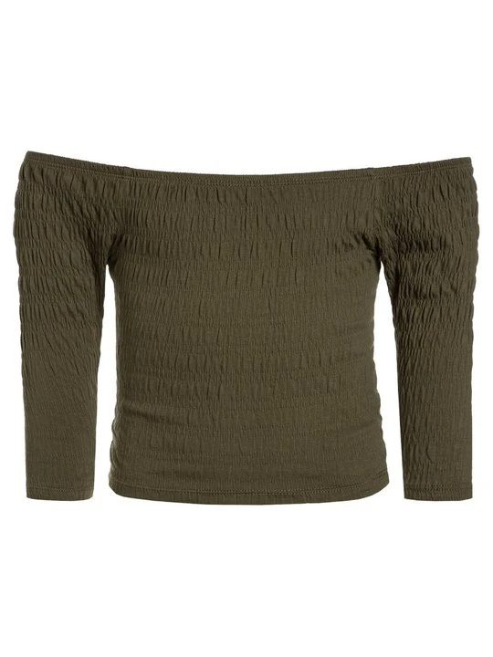Zdjęcie produktu Bluzka z długim rękawem New Look Teen khaki