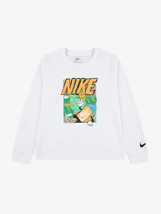 Zdjęcie produktu Bluzka z długim rękawem Nike biały