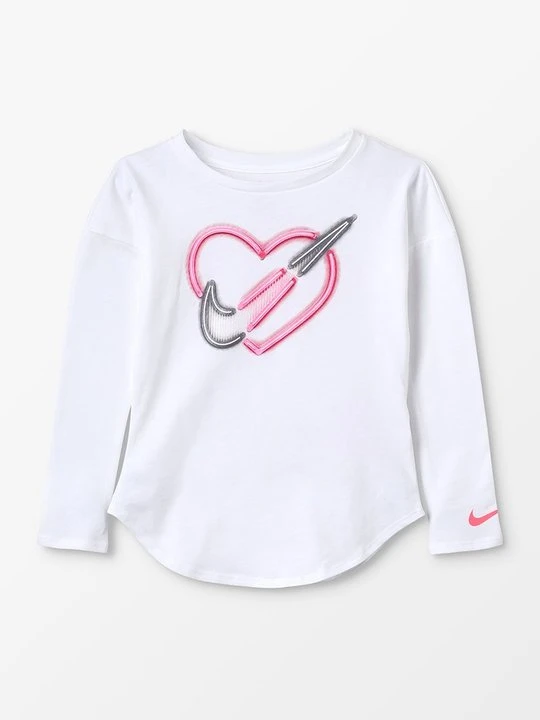Zdjęcie produktu Bluzka z długim rękawem Nike biały