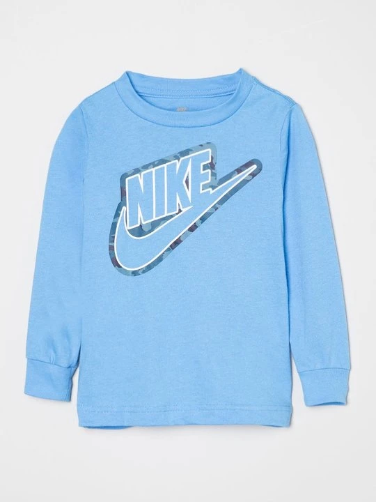 Zdjęcie produktu Bluzka z długim rękawem Nike niebieski