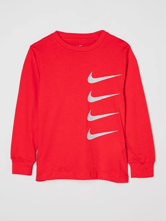 Zdjęcie produktu Bluzka z długim rękawem Nike czerwony