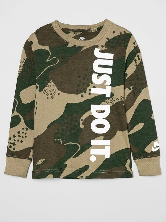 Zdjęcie produktu Bluzka z długim rękawem Nike khaki