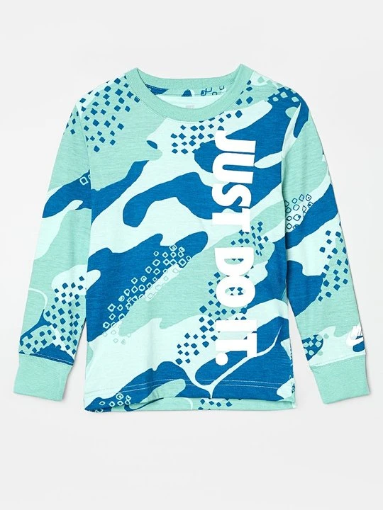 Zdjęcie produktu Bluzka z długim rękawem Nike miętowy