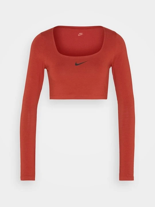 Zdjęcie produktu Bluzka z długim rękawem Nike pomarańczowy