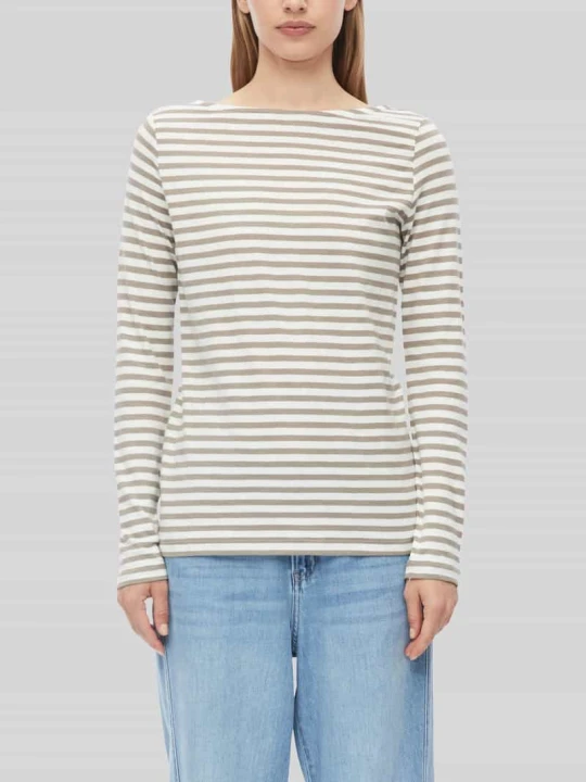 Zdjęcie produktu Bluzka z długim rękawem o kroju slim fit z czystej bawełny s.Oliver