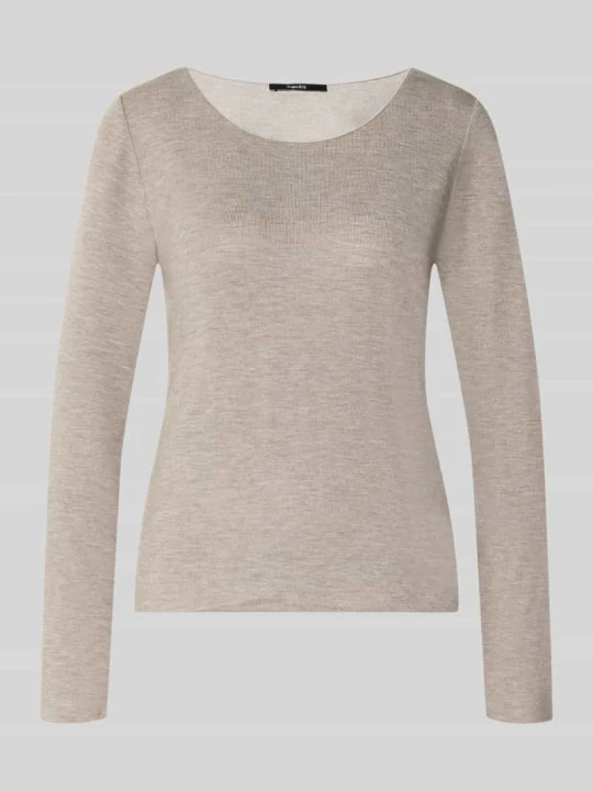 Zdjęcie produktu bluzka z długim rękawem o kroju slim fit z mieszanki wiskozy model 'Kirosa' Someday