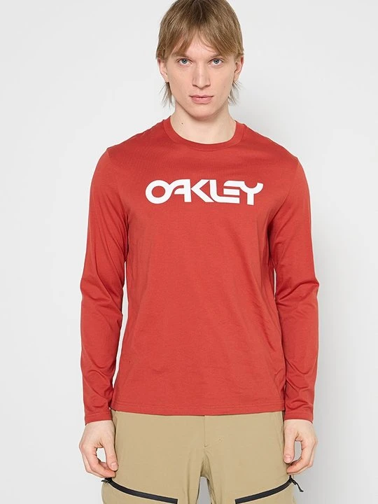 Zdjęcie produktu Bluzka z długim rękawem Oakley czerwony
