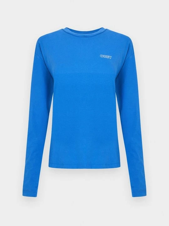 Zdjęcie produktu Bluzka z długim rękawem Obey Clothing jasnoniebieski