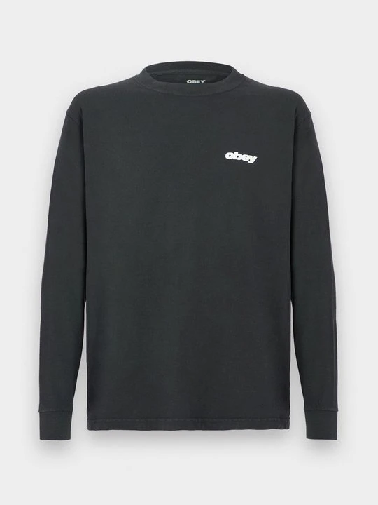 Zdjęcie produktu Bluzka z długim rękawem Obey Clothing czarny