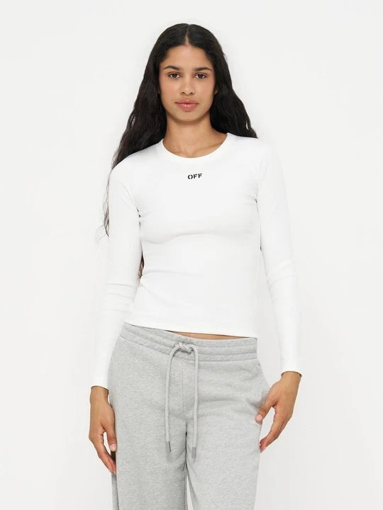 Zdjęcie produktu Bluzka z długim rękawem Off White