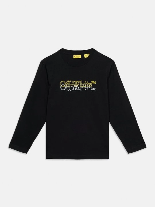 Zdjęcie produktu Bluzka z długim rękawem Off White czarny