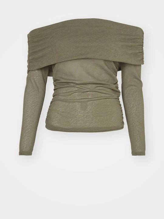 Zdjęcie produktu Bluzka z długim rękawem Only khaki