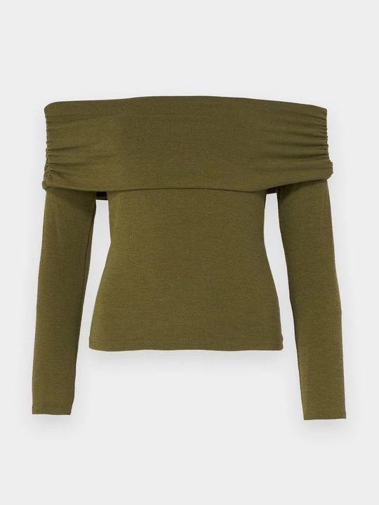 Zdjęcie produktu Bluzka z długim rękawem Only khaki