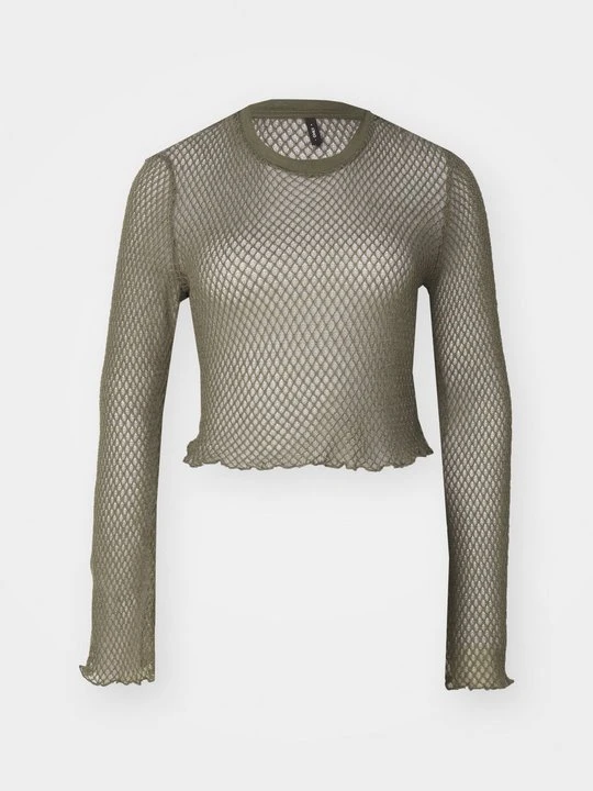 Zdjęcie produktu Bluzka z długim rękawem Only khaki