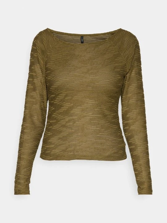 Zdjęcie produktu Bluzka z długim rękawem Only khaki