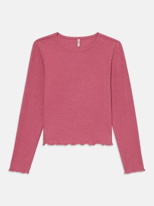 Zdjęcie produktu Bluzka z długim rękawem ONLY GIRLS jasnoróżowy