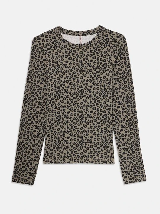 Zdjęcie produktu Bluzka z długim rękawem ONLY GIRLS khaki
