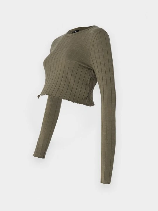 Zdjęcie produktu Bluzka z długim rękawem Only khaki