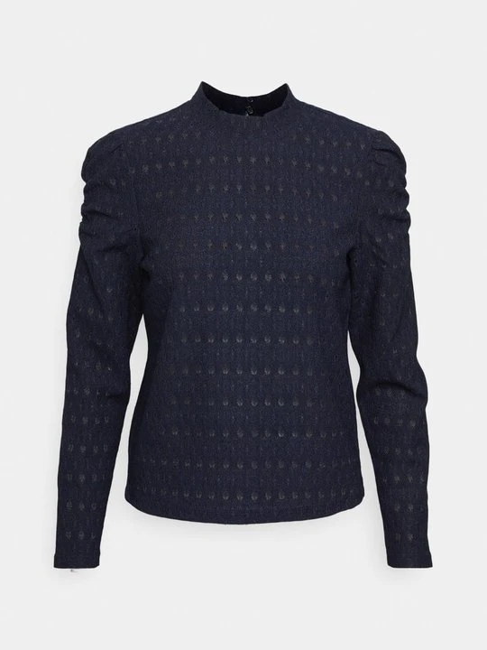 Zdjęcie produktu Bluzka z długim rękawem Only granatowy