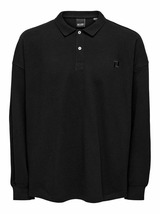 Zdjęcie produktu Bluzka z długim rękawem Only & Sons czarny
