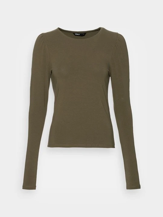 Zdjęcie produktu Bluzka z długim rękawem Only khaki