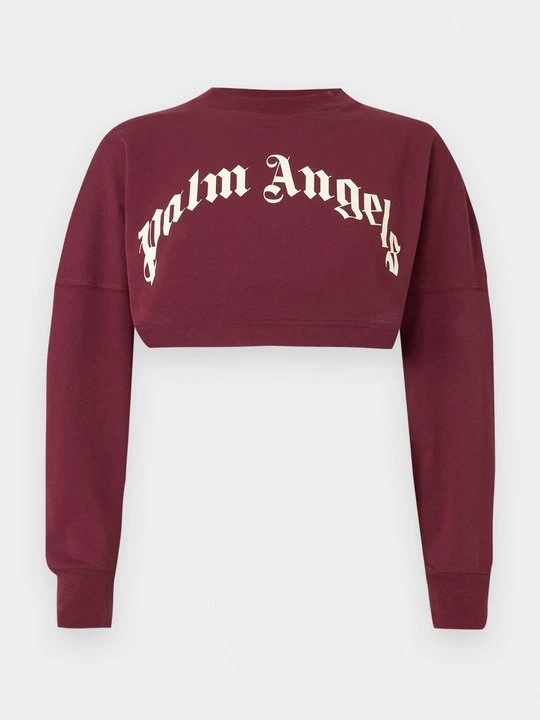 Zdjęcie produktu Bluzka z długim rękawem Palm Angels ciemnoczerwony