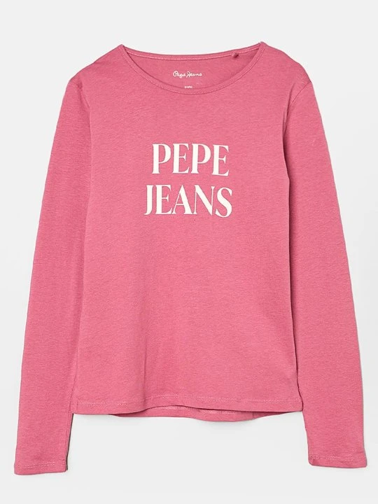 Zdjęcie produktu Bluzka z długim rękawem Pepe Jeans różowy