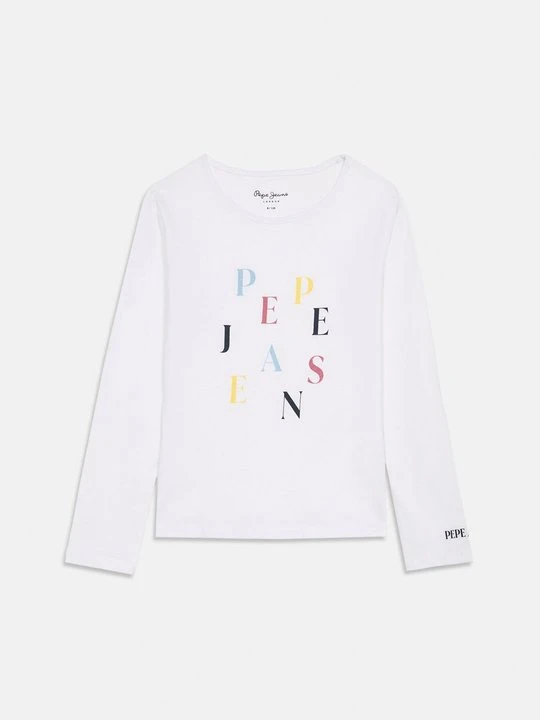 Zdjęcie produktu Bluzka z długim rękawem Pepe Jeans biały