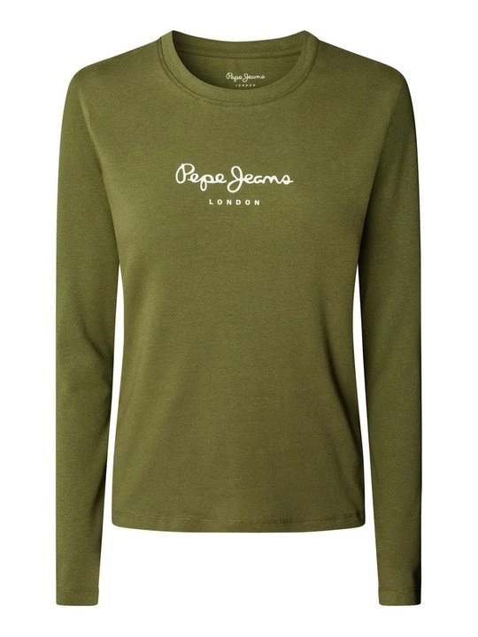 Zdjęcie produktu Bluzka z długim rękawem Pepe Jeans khaki