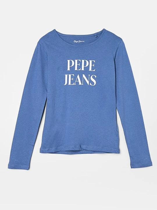 Zdjęcie produktu Bluzka z długim rękawem Pepe Jeans niebieski