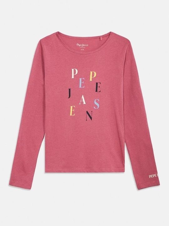 Zdjęcie produktu Bluzka z długim rękawem Pepe Jeans różowy