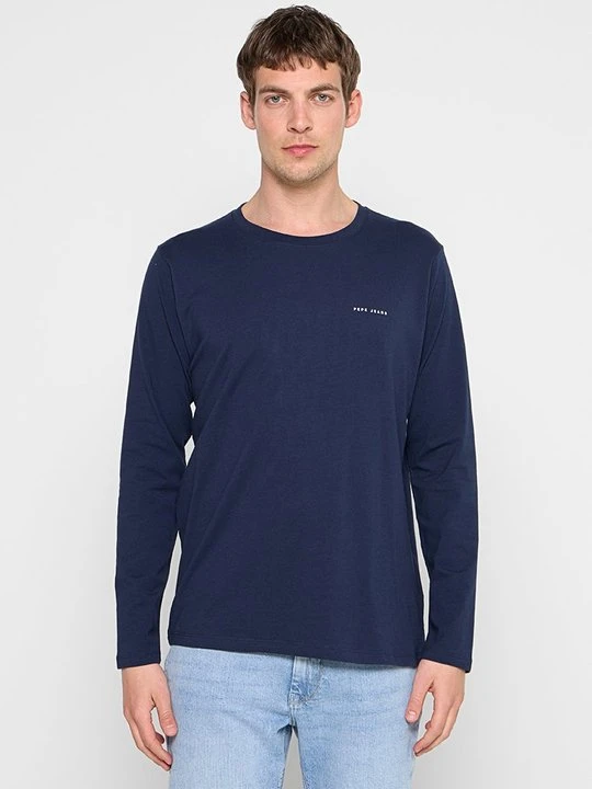 Zdjęcie produktu Bluzka z długim rękawem Pepe Jeans niebieski
