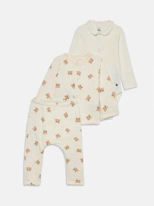Zdjęcie produktu Bluzka z długim rękawem Petit Bateau biały