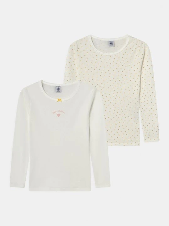 Zdjęcie produktu Bluzka z długim rękawem Petit Bateau biały