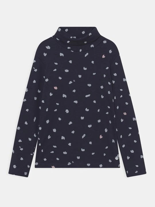 Zdjęcie produktu Bluzka z długim rękawem Petit Bateau granatowy