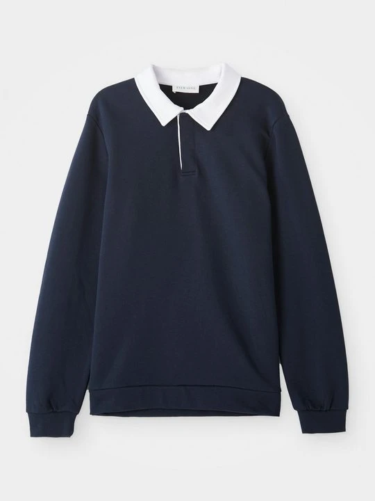 Zdjęcie produktu Bluzka z długim rękawem Pier One By Zalando granatowy