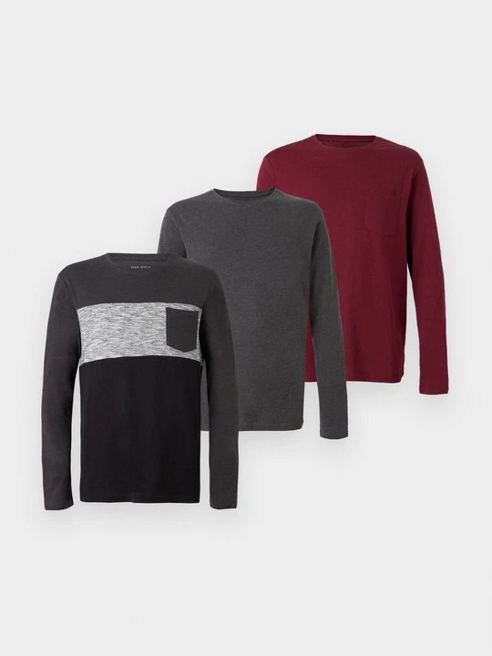 Zdjęcie produktu Bluzka z długim rękawem Pier One By Zalando czarny