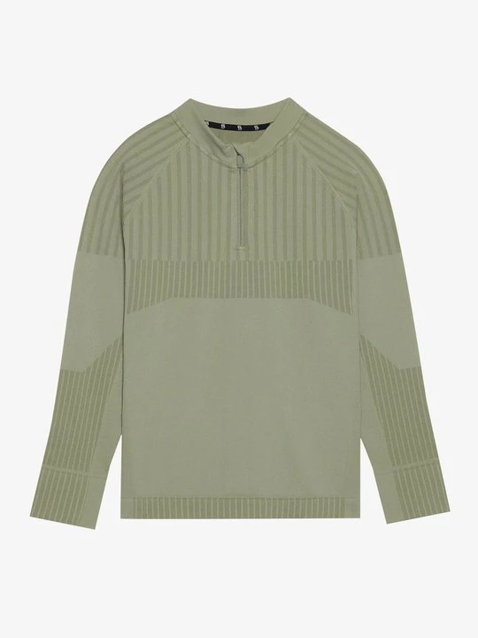 Zdjęcie produktu Bluzka z długim rękawem Pier One Sport By Zalando oliwkowy