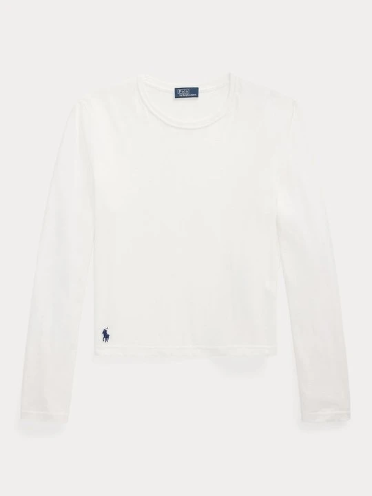 Zdjęcie produktu Bluzka z długim rękawem Polo Ralph Lauren mleczny