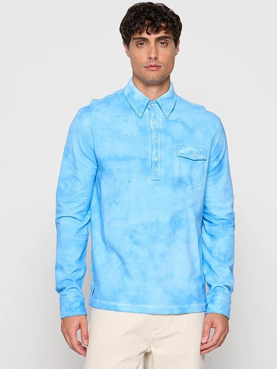 Zdjęcie produktu Bluzka z długim rękawem Polo Ralph Lauren niebieski