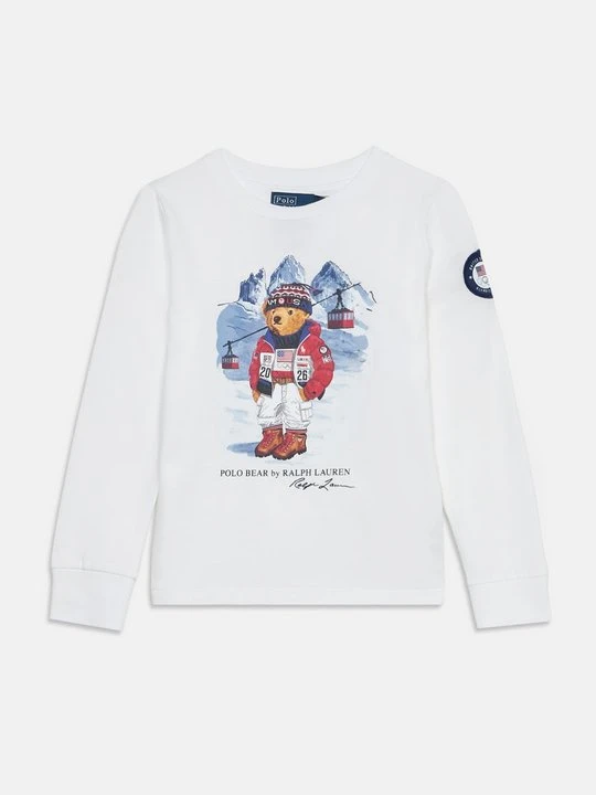 Zdjęcie produktu Bluzka z długim rękawem Polo Ralph Lauren biały