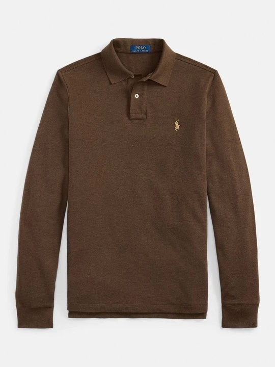 Zdjęcie produktu Bluzka z długim rękawem Polo Ralph Lauren brązowy