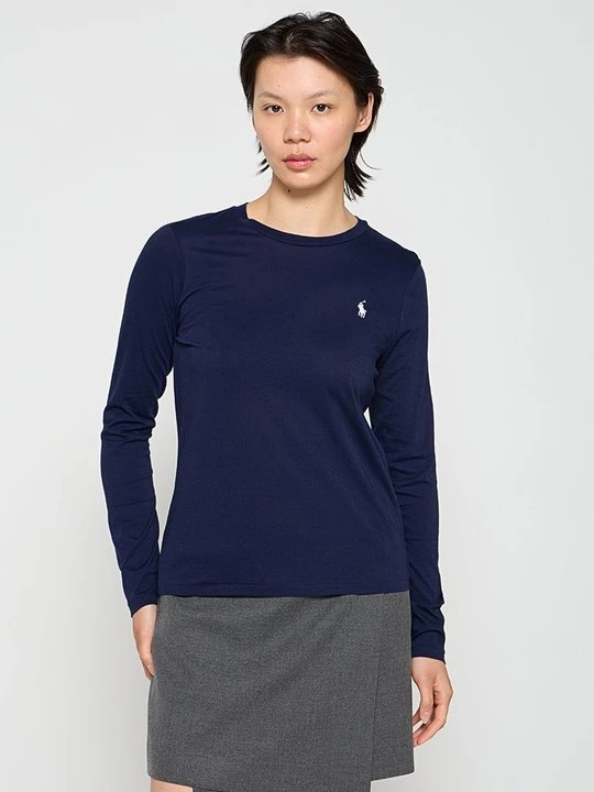Zdjęcie produktu Bluzka z długim rękawem Polo Ralph Lauren granatowy