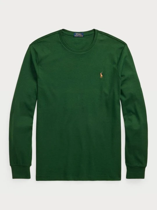 Zdjęcie produktu Bluzka z długim rękawem Polo Ralph Lauren niebieski